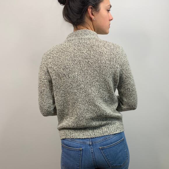 Vero Moda Gray Jive High Neck Knit Sweater - Picture 5 of 8